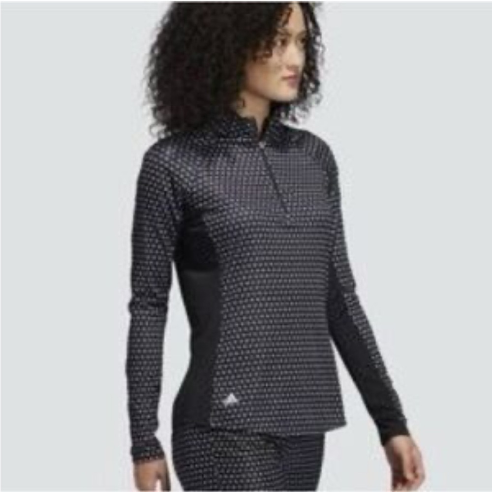 Adidas Monochrome Patterned‎ Long Sleeve Shirt